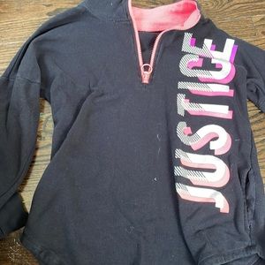 Justice active wear hoodie